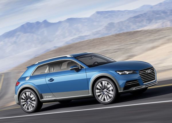 Le concept Audi allroad shooting brake préfigure un nouveau crossover compact sportif