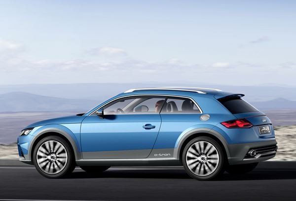 Le concept Audi allroad shooting brake préfigure un nouveau crossover compact sportif