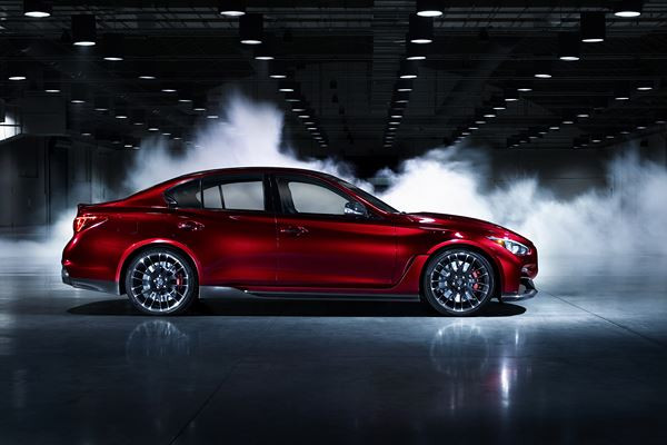 Un concept sportif Q50 Eau Rouge de la berline Infiniti à Détroit