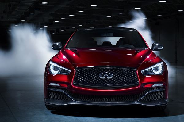 Un concept sportif Q50 Eau Rouge de la berline Infiniti à Détroit