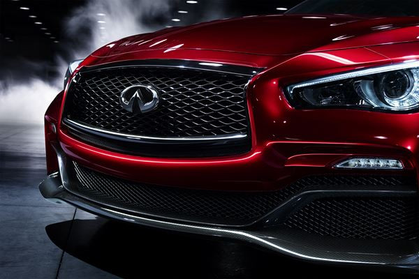 Un concept sportif Q50 Eau Rouge de la berline Infiniti à Détroit