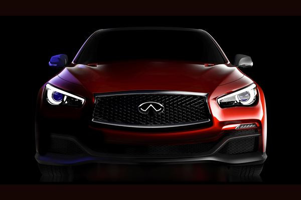 Un concept sportif Q50 Eau Rouge de la berline Infiniti à Détroit