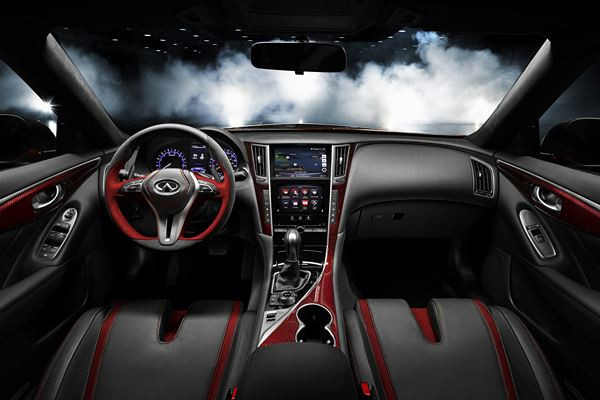 Un concept sportif Q50 Eau Rouge de la berline Infiniti à Détroit