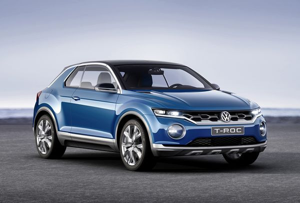 Un concept Volkswagen T-Roc au design musclé avec phares à LED et caméras intégrées