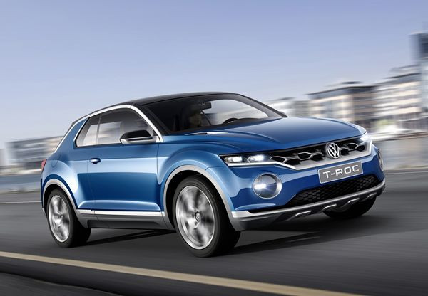 Un concept Volkswagen T-Roc au design musclé avec phares à LED et caméras intégrées