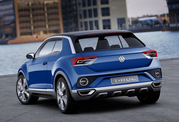 Un concept Volkswagen T-Roc au design musclé avec phares à LED et caméras intégrées