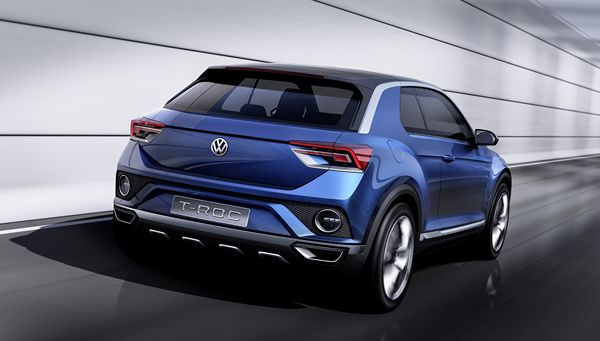 Un concept Volkswagen T-Roc au design musclé avec phares à LED et caméras intégrées
