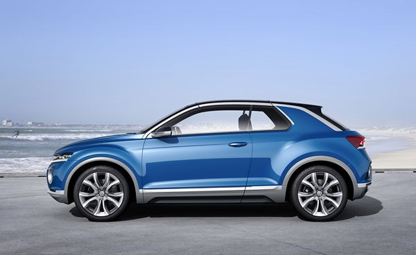 Un concept Volkswagen T-Roc au design musclé avec phares à LED et caméras intégrées