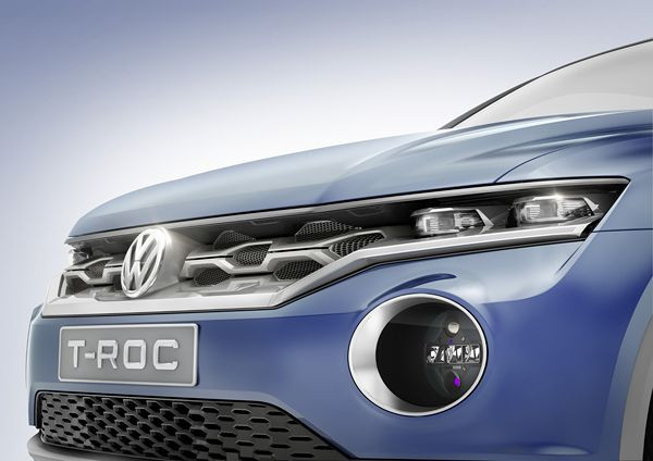 Un concept Volkswagen T-Roc au design musclé avec phares à LED et caméras intégrées