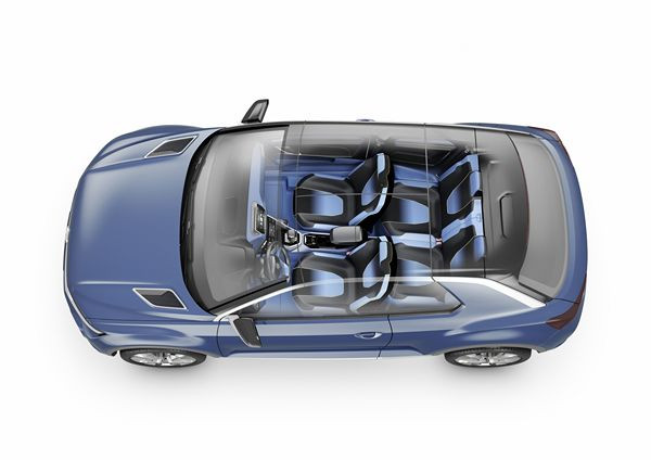 Un concept Volkswagen T-Roc au design musclé avec phares à LED et caméras intégrées