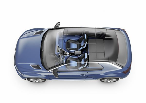 Un concept Volkswagen T-Roc au design musclé avec phares à LED et caméras intégrées