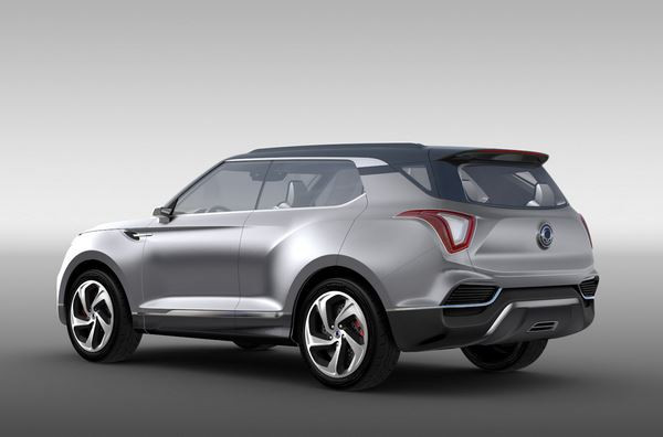 Le concept de SUV SsangYong XLV Hybride diesel accueille sept occupants