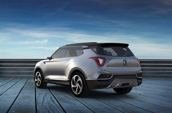 Le concept de SUV SsangYong XLV Hybride diesel accueille sept occupants