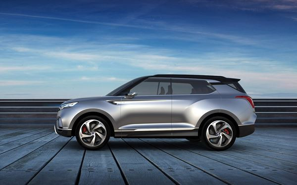 Le concept de SUV SsangYong XLV Hybride diesel accueille sept occupants