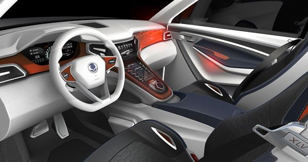 Le concept de SUV SsangYong XLV Hybride diesel accueille sept occupants