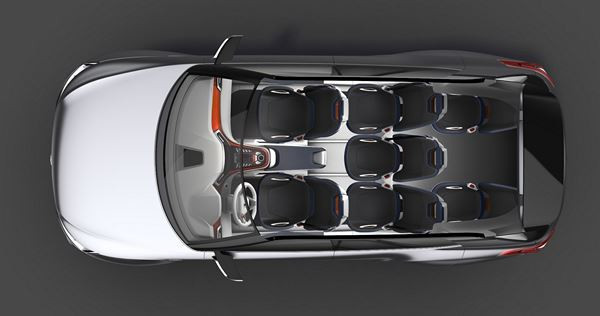 Le concept de SUV SsangYong XLV Hybride diesel accueille sept occupants