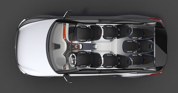 Le concept de SUV SsangYong XLV Hybride diesel accueille sept occupants