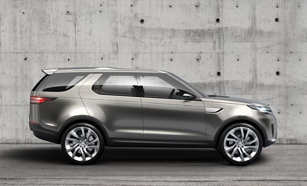 Un concept Land Rover Discovery Vision vitrine du prochain Discovery
