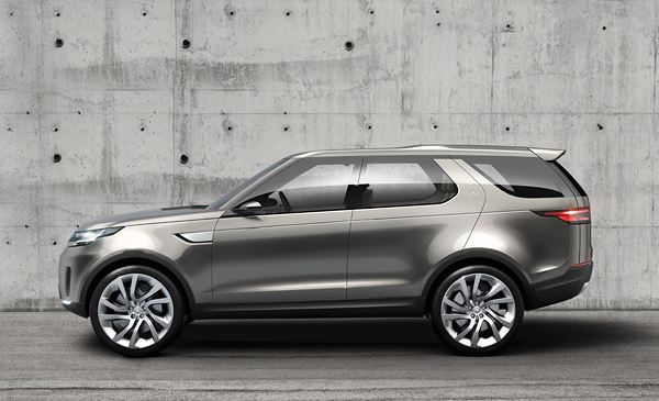 Un concept Land Rover Discovery Vision vitrine du prochain Discovery