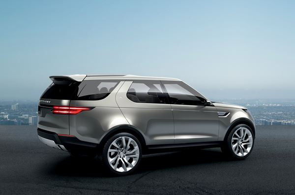 Un concept Land Rover Discovery Vision vitrine du prochain Discovery