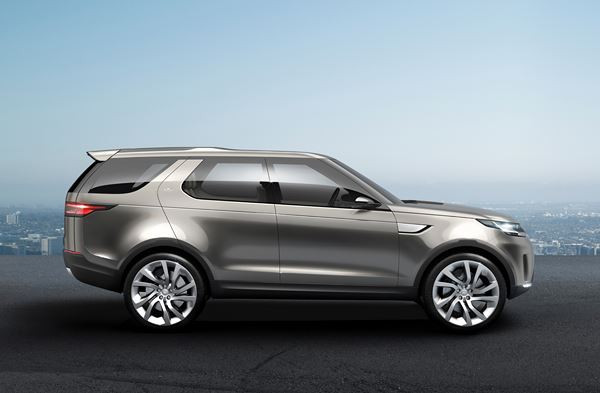 Un concept Land Rover Discovery Vision vitrine du prochain Discovery