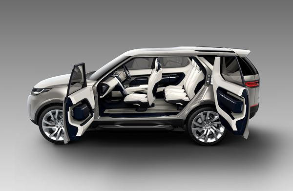 Un concept Land Rover Discovery Vision vitrine du prochain Discovery