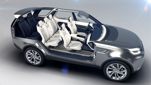 Un concept Land Rover Discovery Vision vitrine du prochain Discovery