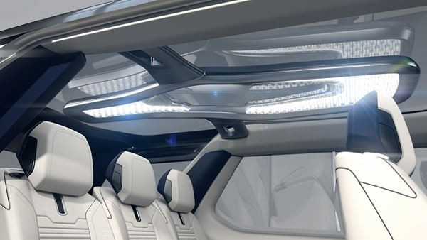 Un concept Land Rover Discovery Vision vitrine du prochain Discovery