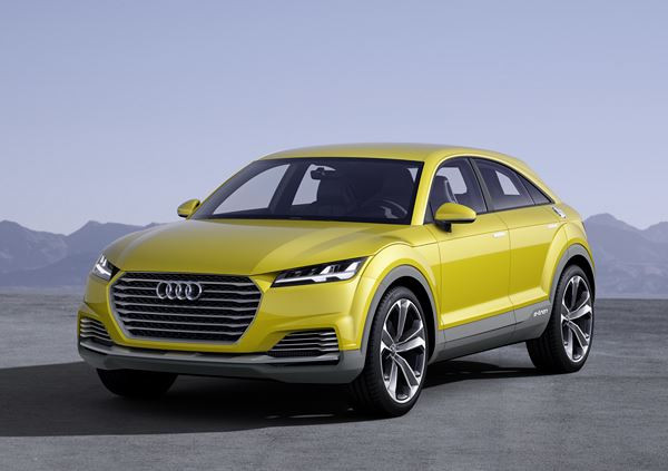 Un Audi TT offroad concept sportif et ludique
