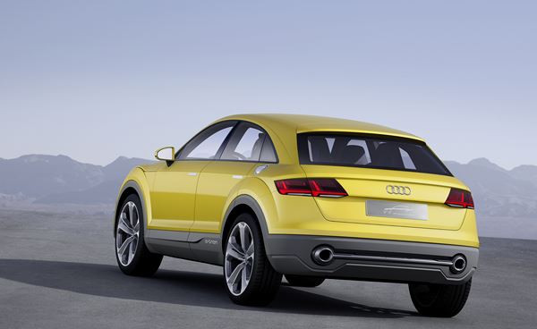 Un Audi TT offroad concept sportif et ludique