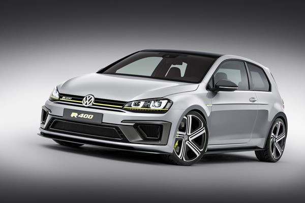 Un concept-car Volkswagen Golf R400 extrêmement sportif