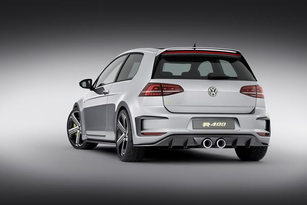 Un concept-car Volkswagen Golf R400 extrêmement sportif