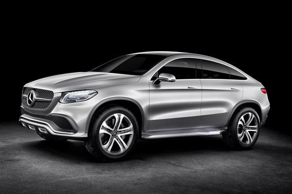 Un élégant Concept Coupé SUV Mercedes annonciateur d'un nouveau véhicule