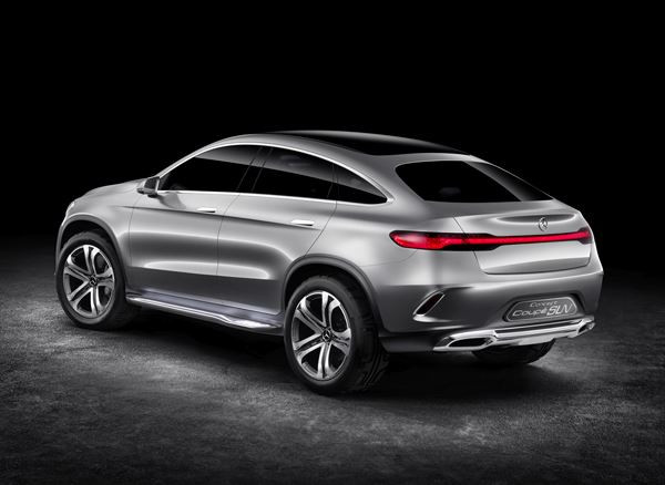 Un élégant Concept Coupé SUV Mercedes annonciateur d'un nouveau véhicule