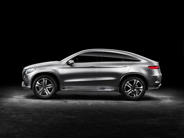 Un élégant Concept Coupé SUV Mercedes annonciateur d'un nouveau véhicule