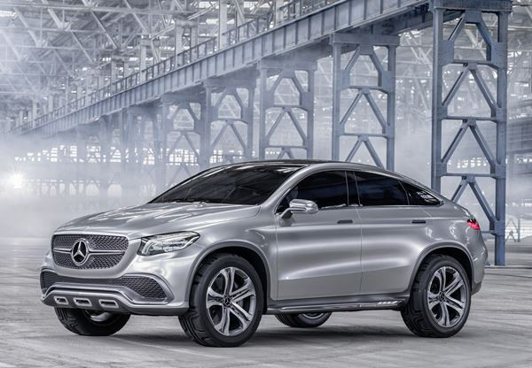 Un élégant Concept Coupé SUV Mercedes annonciateur d'un nouveau véhicule