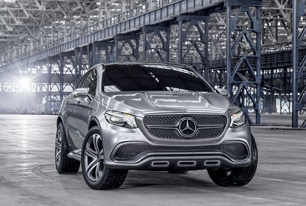 Un élégant Concept Coupé SUV Mercedes annonciateur d'un nouveau véhicule