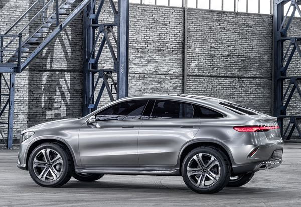 Un élégant Concept Coupé SUV Mercedes annonciateur d'un nouveau véhicule