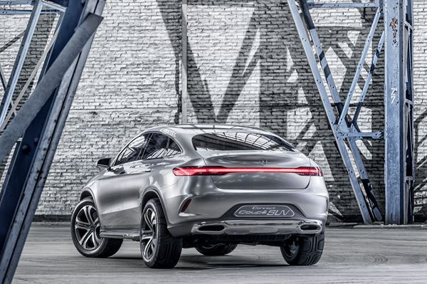 Un élégant Concept Coupé SUV Mercedes annonciateur d'un nouveau véhicule