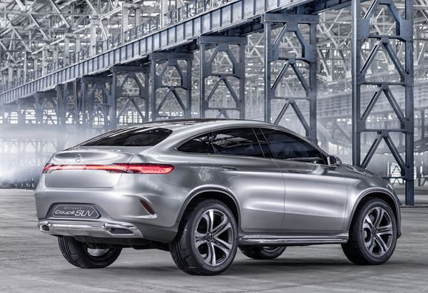 Un élégant Concept Coupé SUV Mercedes annonciateur d'un nouveau véhicule