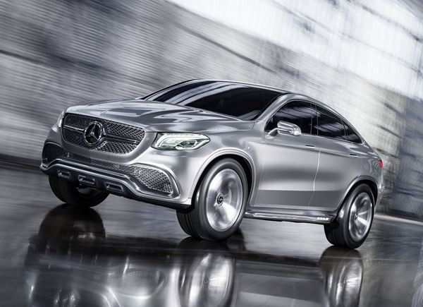 Un élégant Concept Coupé SUV Mercedes annonciateur d'un nouveau véhicule