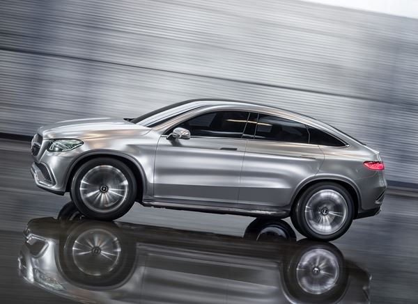 Un élégant Concept Coupé SUV Mercedes annonciateur d'un nouveau véhicule