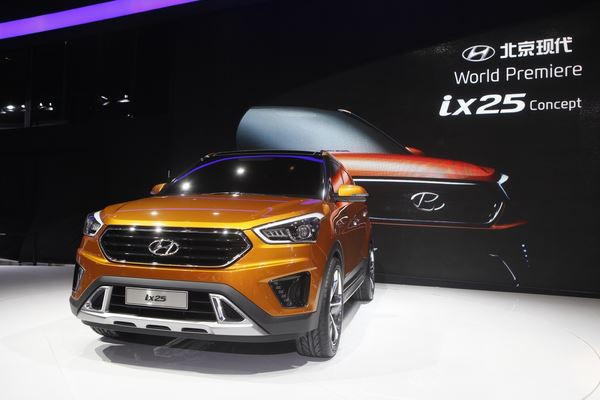 Un concept de petit SUV urbain ix25 réservé à la Chine