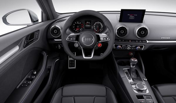 Un concept Audi A3 clubsport quattro équipé d’un moteur 5 cylindres de 525 ch