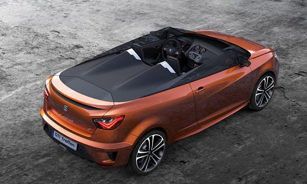 Un concept Seat Ibiza Cupster doté d'un pare-brise bas entourant l’habitacle