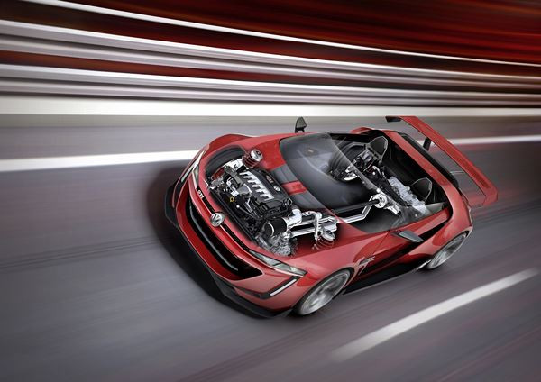 Le « Roadster GTI » de Volkswagen développe une puissance de 503 ch