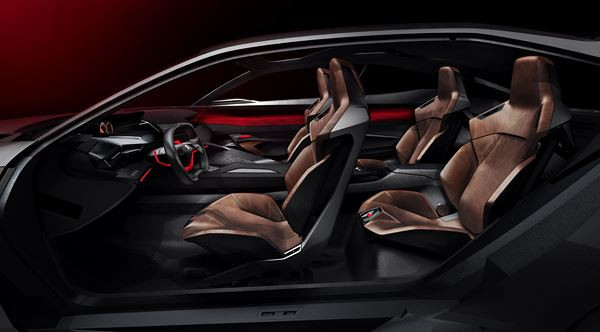 Le concept Peugeot Quartz exprime un style sportif et puissant