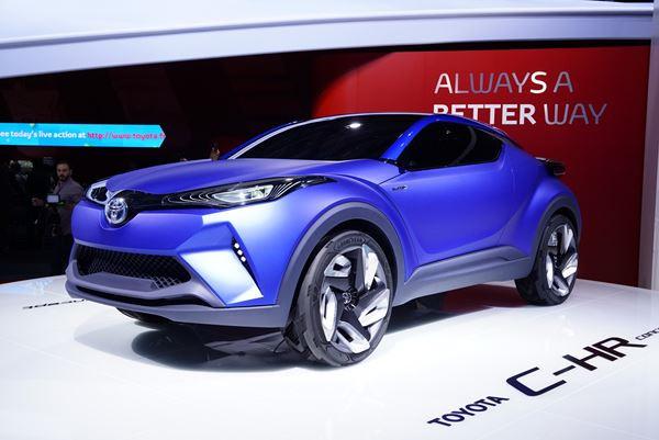 Le concept Toyota C-HR inaugure un langage de style dynamique