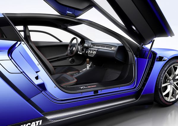 Un concept car Volkswagen XL Sport bicylindre de 200 ch ultra-efficace