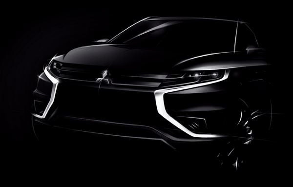 Le concept Mitsubishi Outlander PHEV Concept-S soigne son apparence